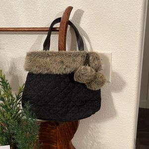 Vintage quilted purse